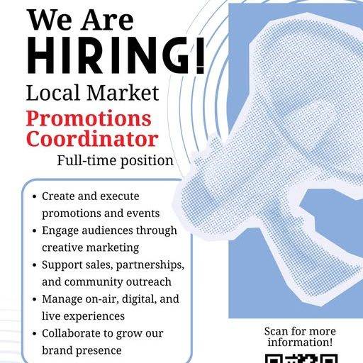 We Are Hiring